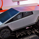 The 1:10-scale size Cybertruck.